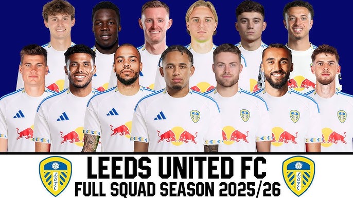 Đội hình màu giải hiện tại của Leeds